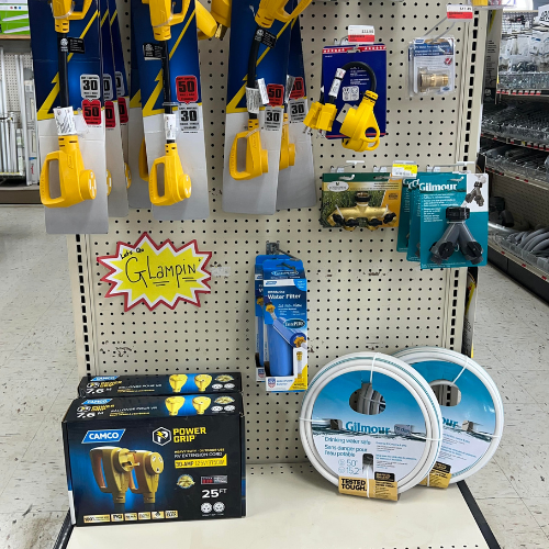 Hardware and supplies inside of Fayetteville Lumber & Supply