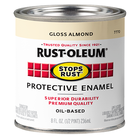 Rust-Oleum® Protective Enamel Brush-On Paint Gloss Almond