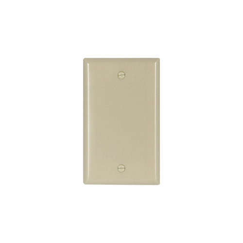Eaton Cooper Wiring Blank Wallplate, Ivory 1 Gang