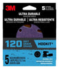 3M Ultra Durable 5 in. Ceramic Hook and Loop Sanding Disc 120-grit Medium, 5-Pk DISC5IN5PK120