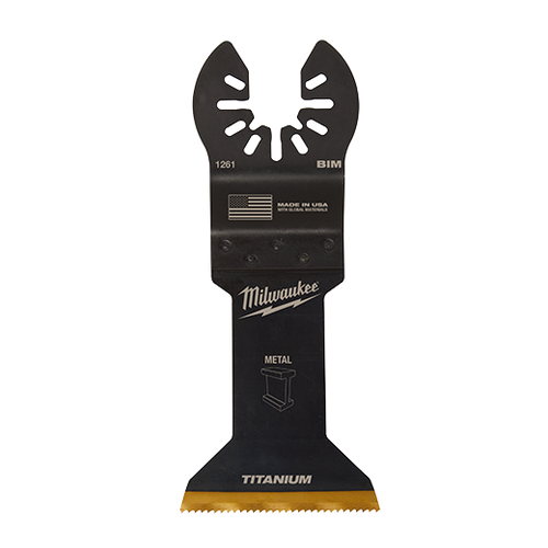 Milwaukee® Open-Lok™ 1-3/4 Titanium Enhanced Bi-Metal Metal Blade 1pk