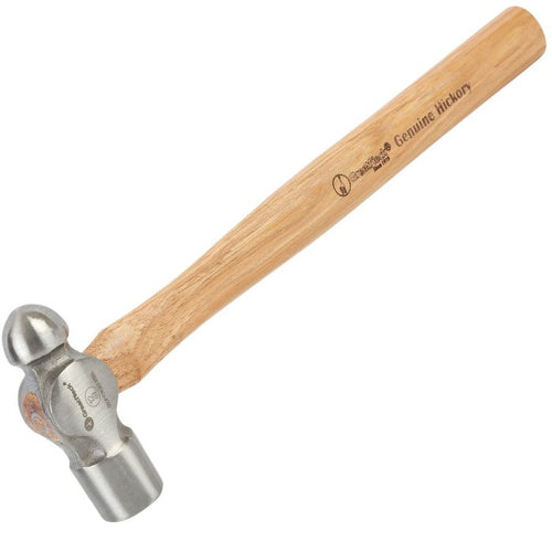 GreatNeck BP12 Ball Peen Hammer 12 Oz. with Hickory Handle