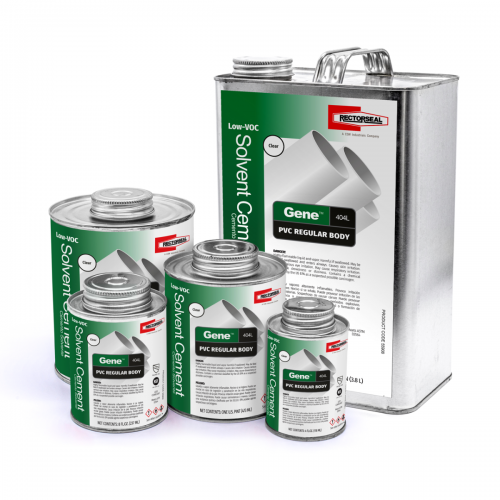 Rectorseal Gene 404L Regular PVC Clear Low VOC Cement