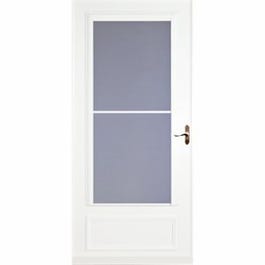 Retractable Screen Storm Door, White, 32 x 81-In.