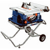 Worksite Table Saw With Gravity Rise Wheeled Stand, 4-HP, 10-In.