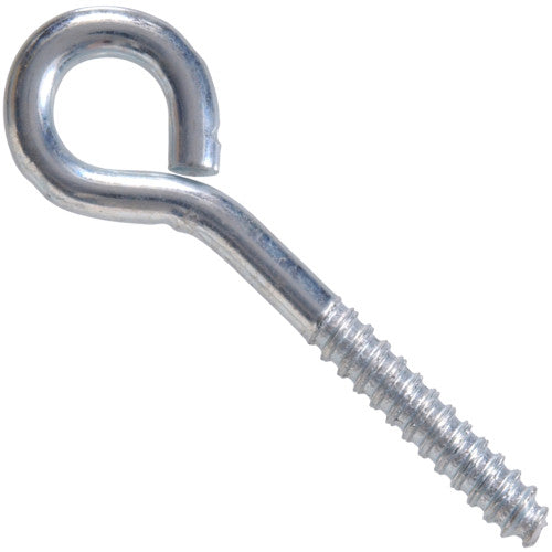 Hillman Group Hardware Essentials Lag Thread Screw Eye Bolt Zinc 3/8
