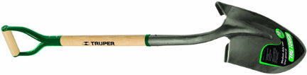 Truper Shovel Round Point D-Handle