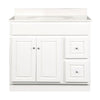 Walnut Ridge Cabinetry Vanity with Drawers – Glossy White