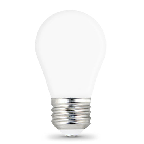 Feit Electric 8W (60W Replacement) Soft White (2700K) E26 Base A15 Dimmable Glass Filament Enhance