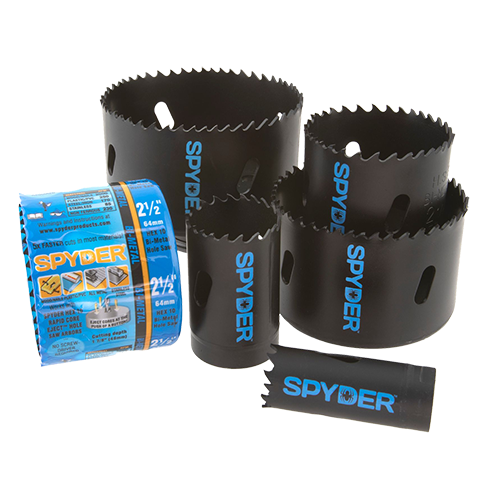 Spyder Rapid Core Eject™ Bi-Metal Hole saws