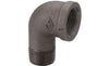 Worldwide Sourcing Black Malleable Street Elbow 90 Degree
