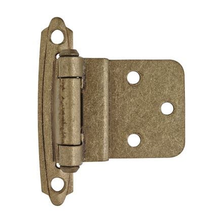 Amerock Self Closing Face Mount 3/8 in. (10mm) Inset Hinge (Pair)