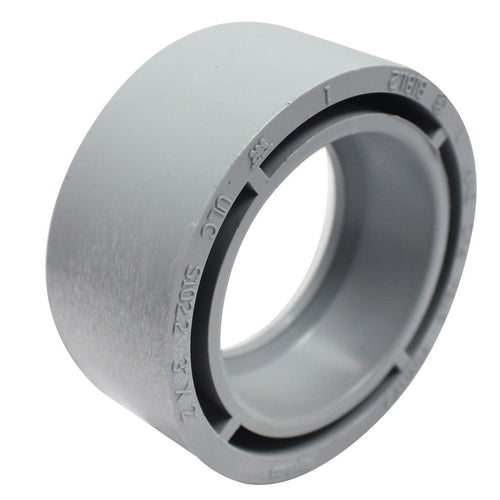 Canplas PVC DWV Flush Fitting Reducer Bushing Spigot X Hub