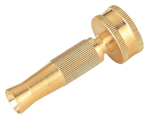 Landscapers Select Adjustable Brass Garden Hose Nozzle