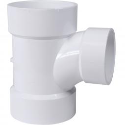 Genova Products PVC DWV Fittings Reducing Sanitary Tee