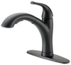 Boston Harbor Pull Out Kitchen Faucet 1.8 gpm 1-Handle, 1, 3-Faucet Hole Metal/Plastic Deck Matte black