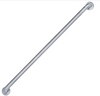Boston Harbor SG01-01&0148 Safety Grab Bar, 48 in L Bar, Stainless Steel, Wall Mounted Mounting