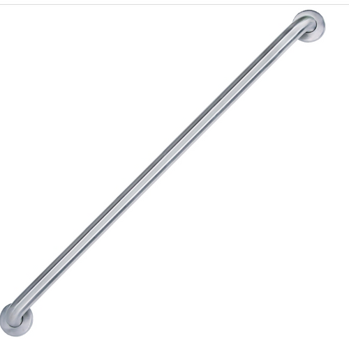 Boston Harbor SG01-01&0142 Safety Grab Bar, 42 in L Bar, Stainless Steel, Wall Mounted Mounting