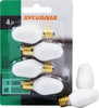 Sylvania Incandescent C7 Bulb Shape Night Light Clear Finish Candelabra Base 4Watt 120V