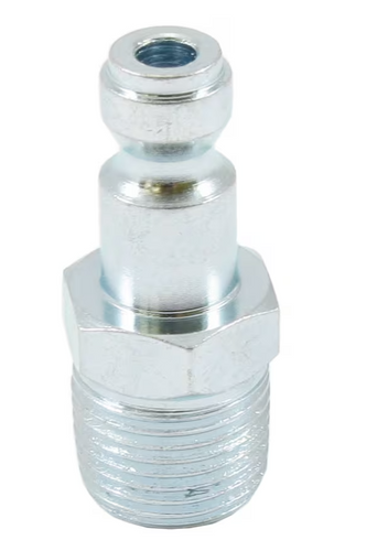 Forney Industries, Inc. Tru-Flate Style Plug, 1/4 in x 3/8 in MNPT