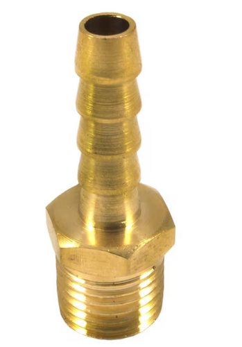 Forney Industries, Inc. Hose End, 1/4 in - 1/4 in MNPT