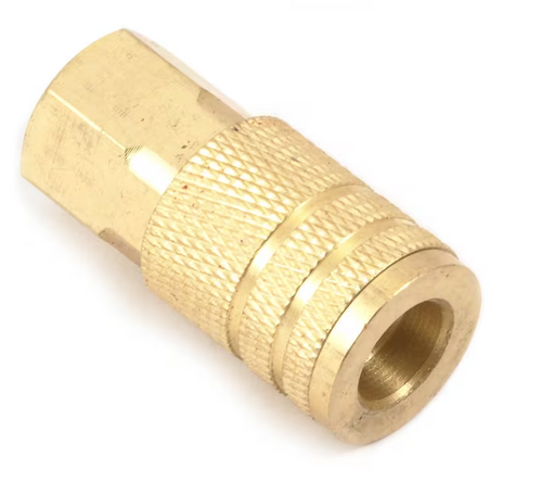 Forney Industries, Inc.  Industrial/Milton Style Coupler, 1/4 in x 1/4 in FNPT