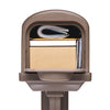 Gibraltar Classic Mailbox & Post Kit – Mocha