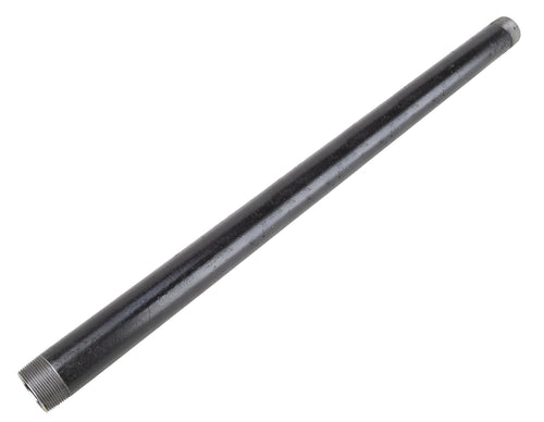 ProSource Black Nipple Pipe Male Steel 40 Schedule