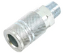 Forney Industrial/Milton Style Coupler, 3/8 in x 3/8 in MNPT