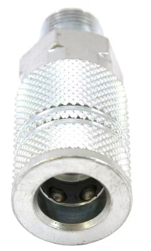 Forney Industrial/Milton Style Coupler, 3/8 in x 3/8 in MNPT