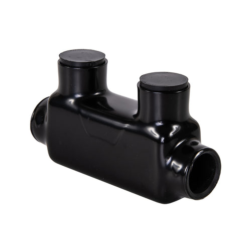 NSI 2-Port Black Multi-Tap Pre-Insulated Connector 1/0 – 14 AWG